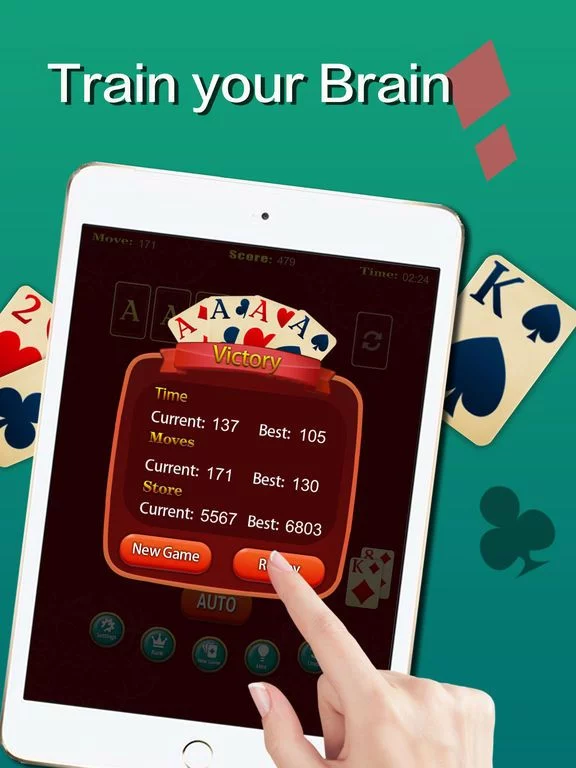 Изображение игры: Solitaire ◆