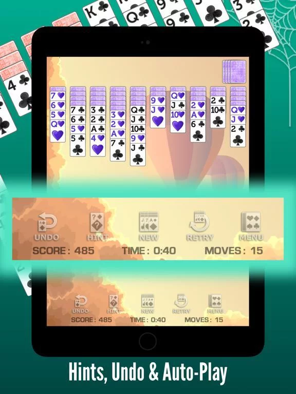 Изображение игры: Spider Solitaire Classic ◆