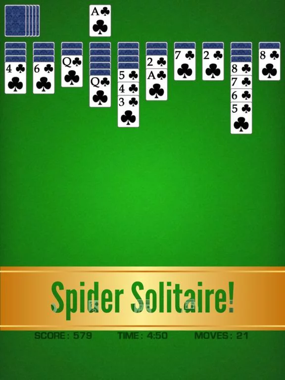 Изображение игры: Spider Solitaire Classic ◆