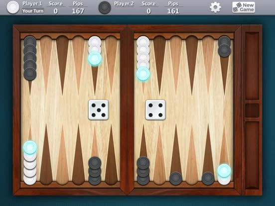 Изображение игры: Backgammon ▽▲