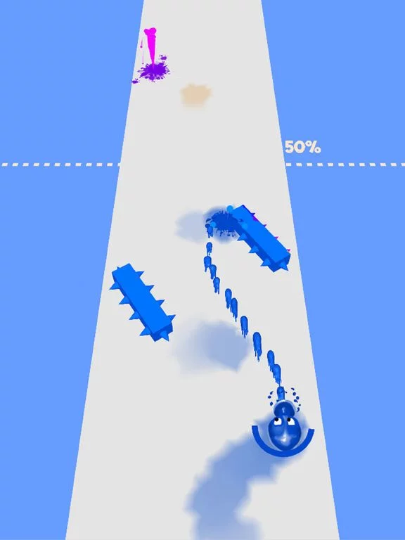 Изображение игры: Paint Rush!