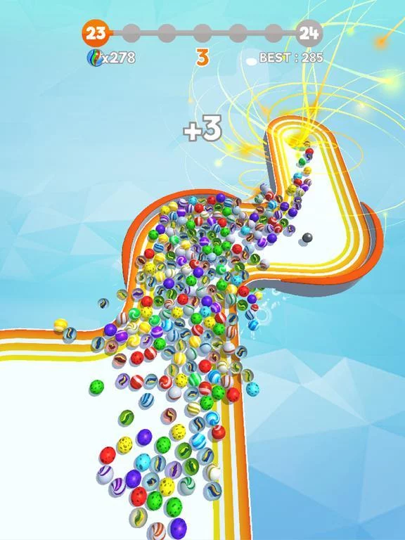 Изображение игры: Marbles Run