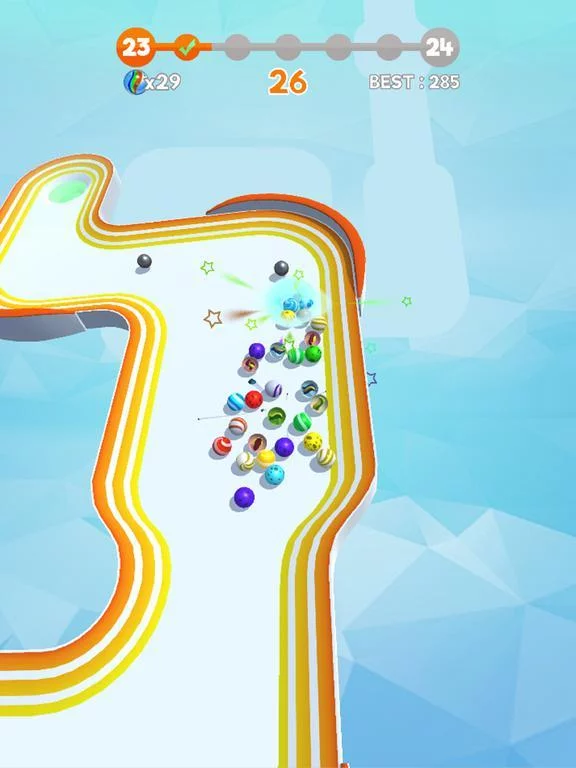 Изображение игры: Marbles Run