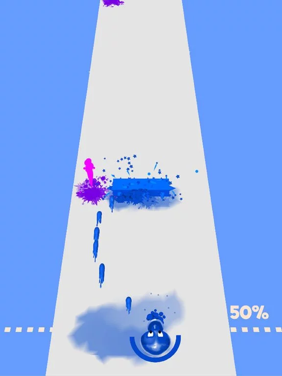 Изображение игры: Paint Rush!