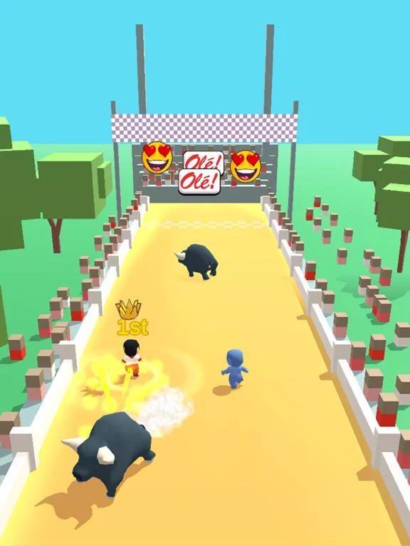Изображение игры: Dodge Bull