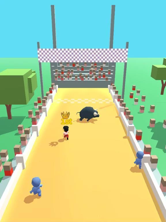 Изображение игры: Dodge Bull