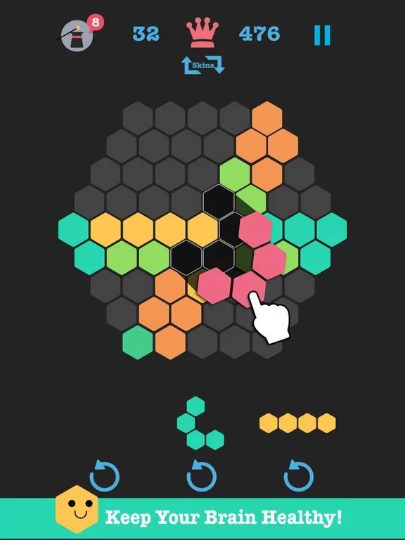 Изображение игры: Hexagon Fit: Block Puzzle Hexa