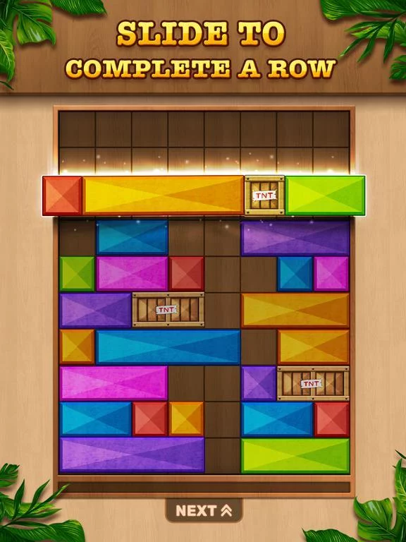 Изображение игры: Wooden Blast - Block Puzzle