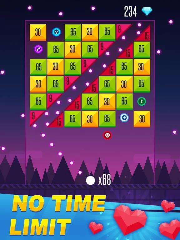 Изображение игры: Ball & Brick - Block Breaker