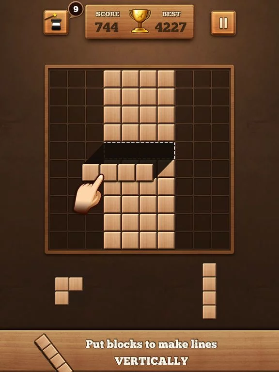 Изображение игры: Fill Wooden Block: Wood Puzzle