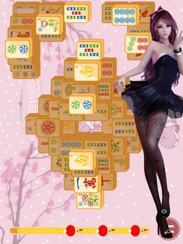 Изображение игры: Mahjong Craft World.