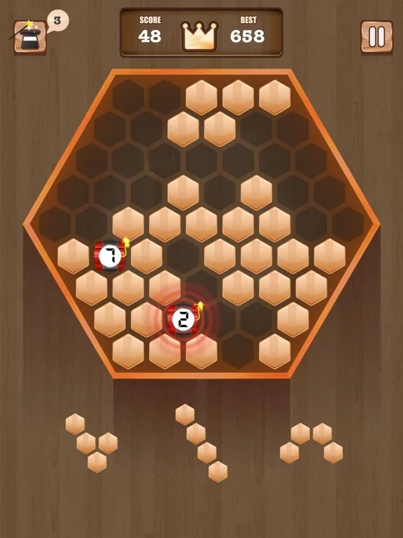 Изображение игры: Wooden Blitz Block - A New Puzzle Adventure