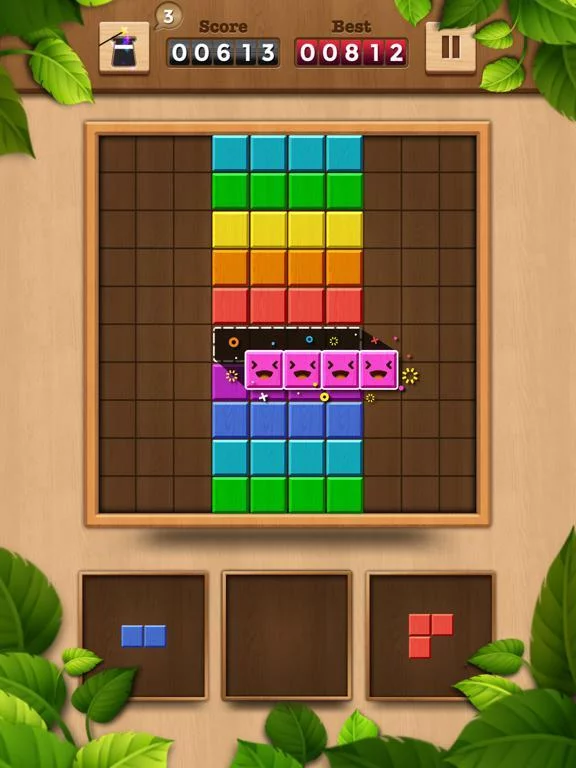 Изображение игры: Wooden Block Puzzle: Wood Game