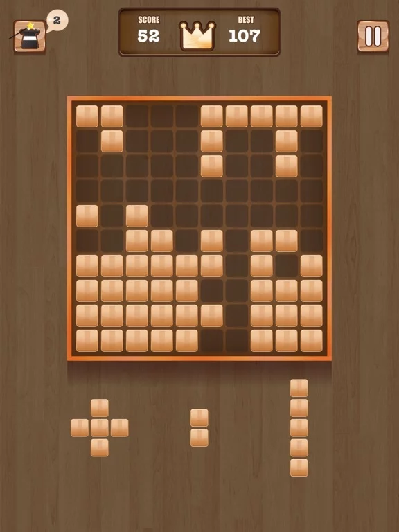 Изображение игры: Wooden Blitz Block - A New Puzzle Adventure