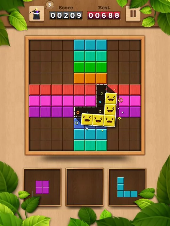 Изображение игры: Wooden Block Puzzle: Wood Game