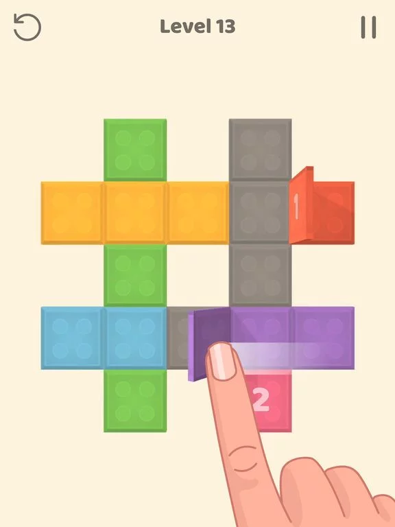 Изображение игры: Folding Tiles