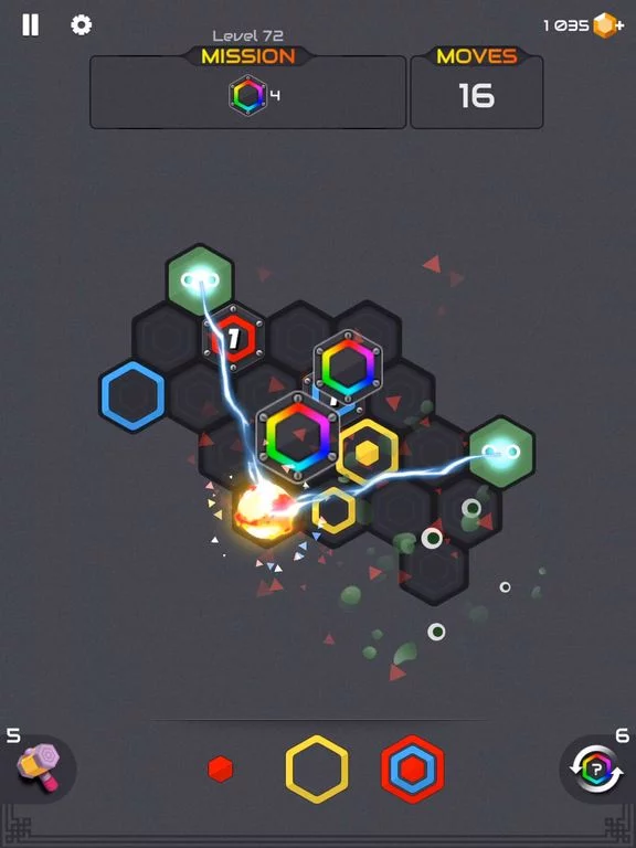 Изображение игры: Zombie Blast: Puzzle Hexa