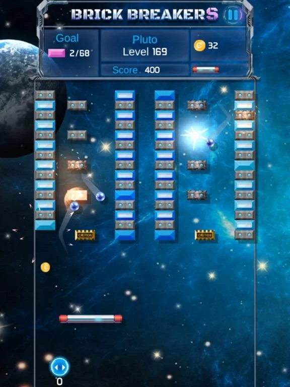 Изображение игры: Brick Breaker: Space Outlaw