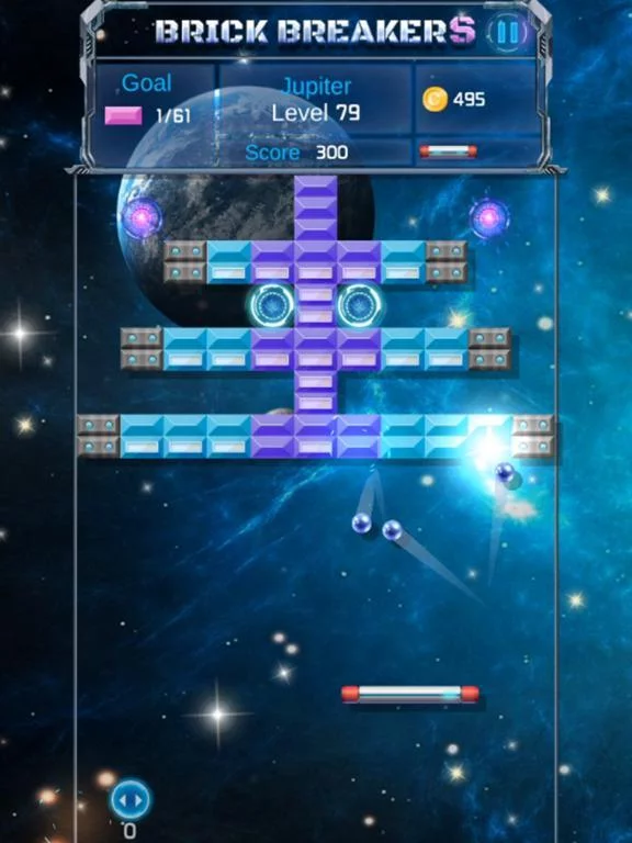 Изображение игры: Brick Breaker: Space Outlaw