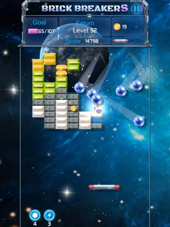 Изображение игры: Brick Breaker: Space Outlaw