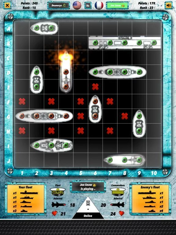 Изображение игры: Battleship Board Game