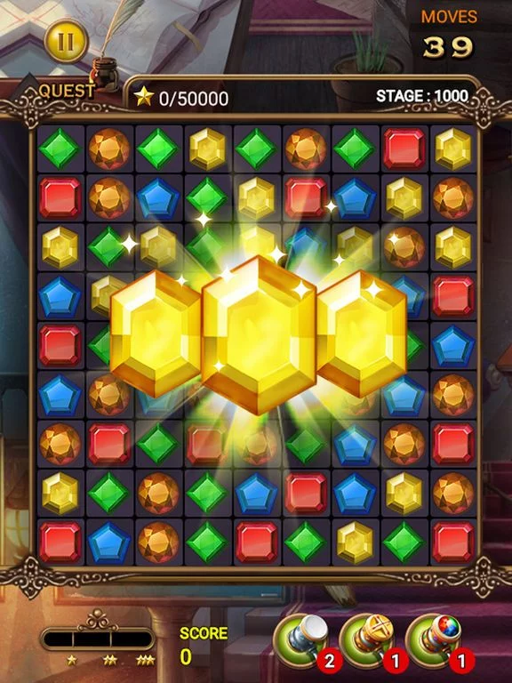 Изображение игры: Jewels Magic Quest