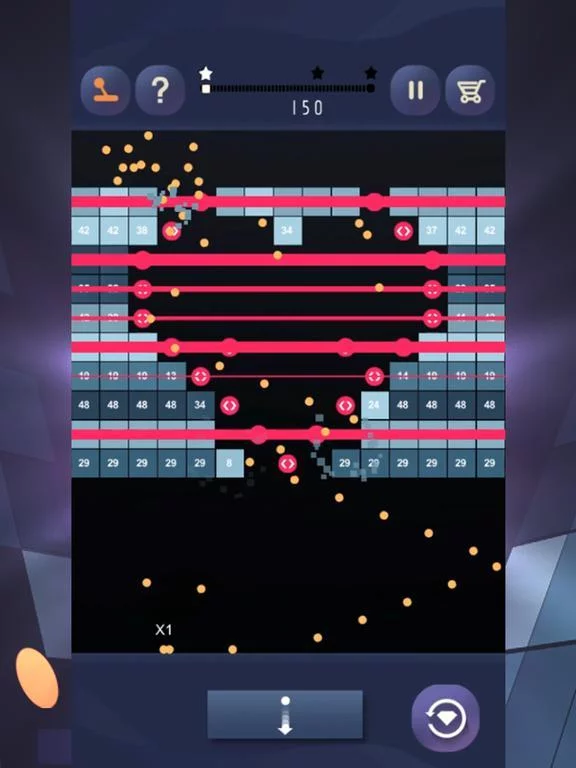Изображение игры: Bricks Breaker Shooting