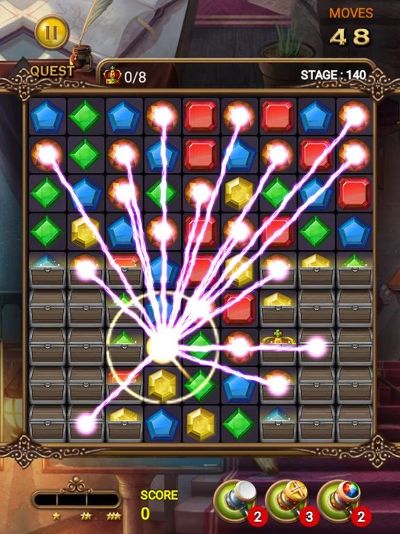 Изображение игры: Jewels Magic Quest