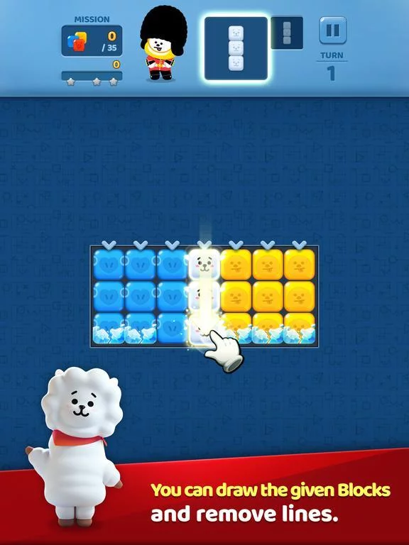 Изображение игры: PUZZLE STAR BT21