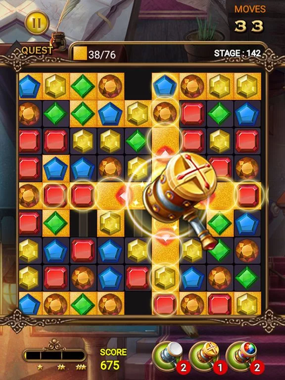 Изображение игры: Jewels Magic Quest