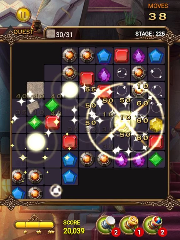 Изображение игры: Jewels Magic Quest