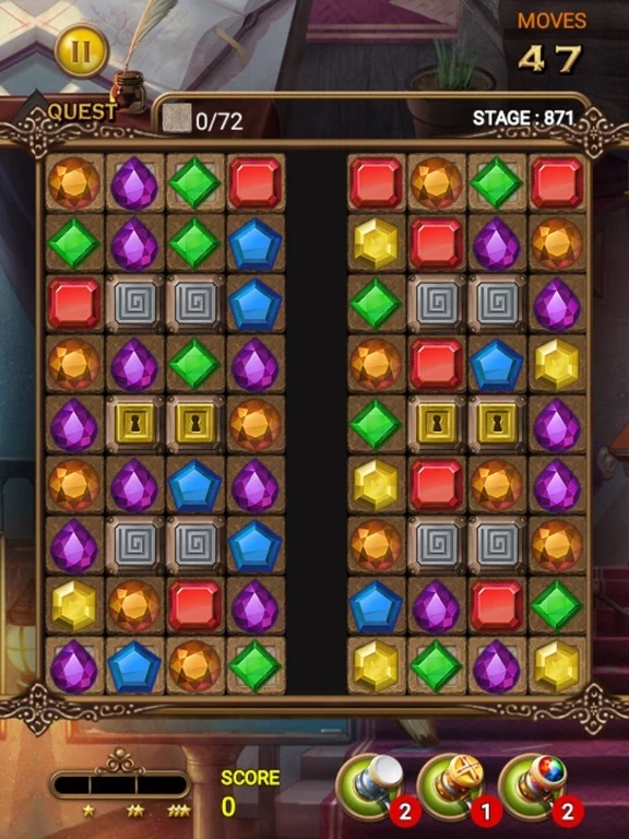 Изображение игры: Jewels Magic Quest