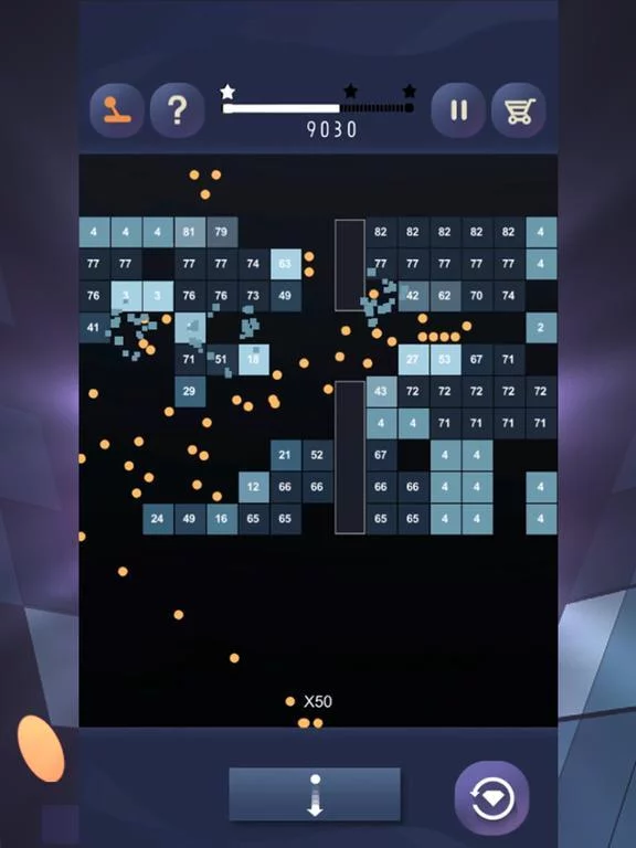 Изображение игры: Bricks Breaker Shooting