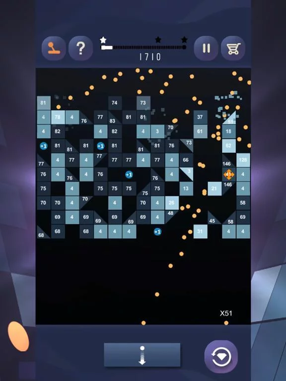 Изображение игры: Bricks Breaker Shooting