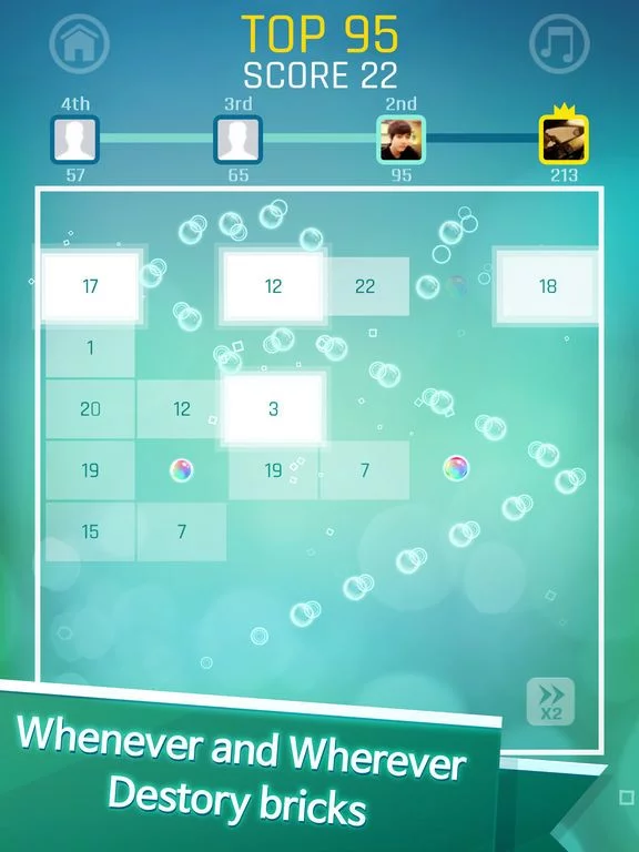 Изображение игры: Brixmasher: Brick Breaker