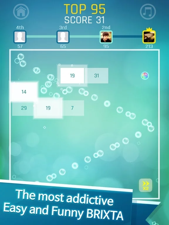 Изображение игры: Brixmasher: Brick Breaker