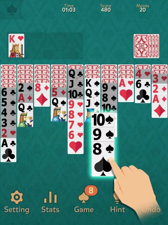 Изображение игры: Spider Solitaire: Kingdom