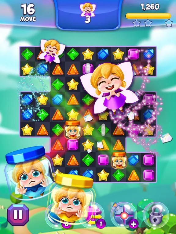 Изображение игры: Jewel Match King: Quest