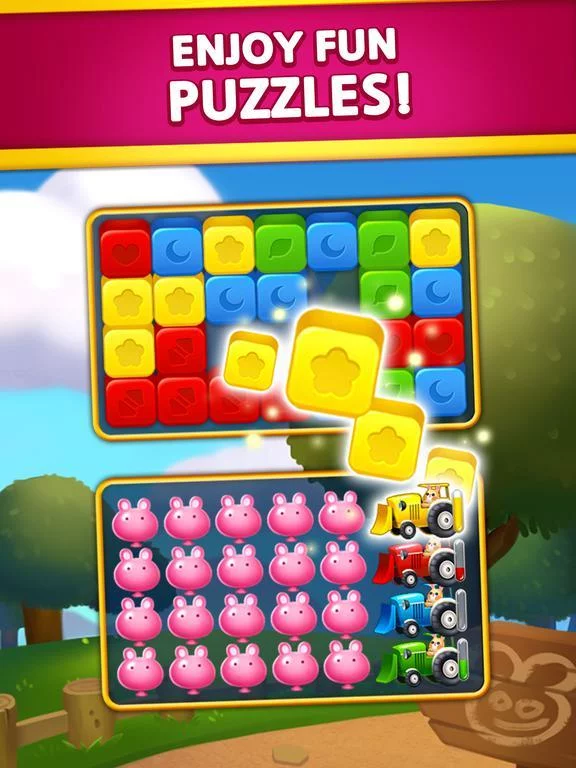 Изображение игры: Bunny Blast - Puzzle