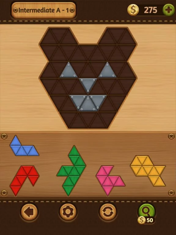 Изображение игры: Block Puzzle: Wood Collection