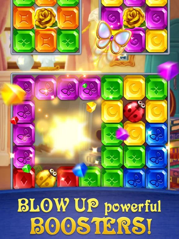 Изображение игры: Gem Blast: Magic Match Puzzle