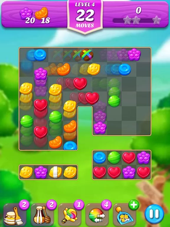 Изображение игры: Lollipop2 & Marshmallow Match3