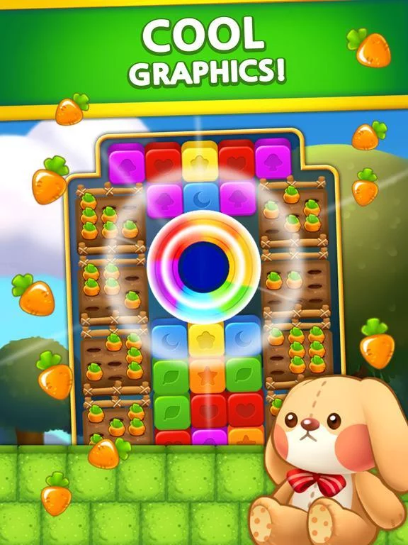Изображение игры: Bunny Blast - Puzzle