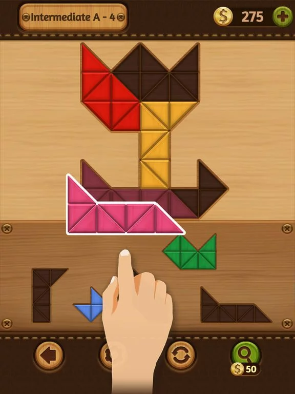 Изображение игры: Block Puzzle: Wood Collection