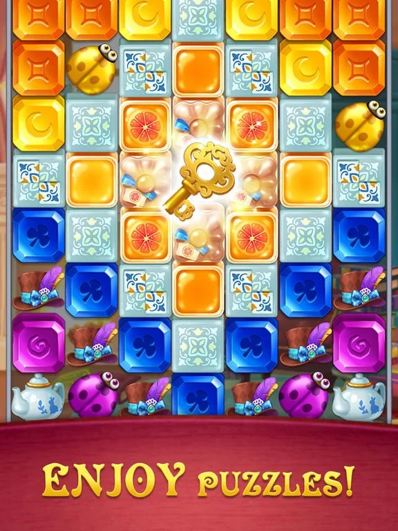 Изображение игры: Gem Blast: Magic Match Puzzle