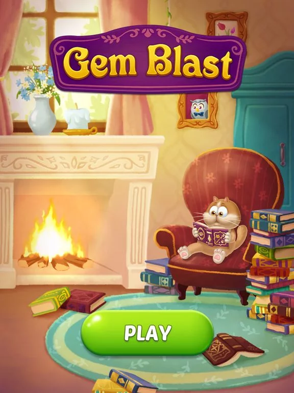 Изображение игры: Gem Blast: Magic Match Puzzle