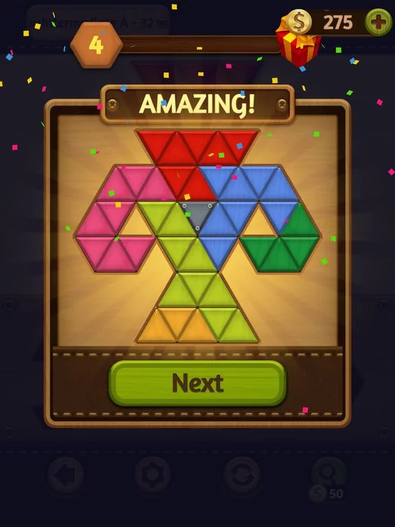 Изображение игры: Block Puzzle: Wood Collection