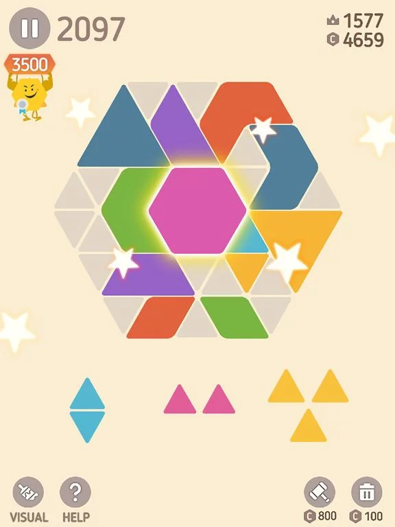 Изображение игры: Make Hexa Puzzle