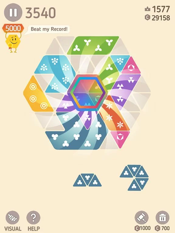Изображение игры: Make Hexa Puzzle