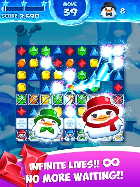 Изображение игры: Jewel Pop Mania: Match3Puzzle!